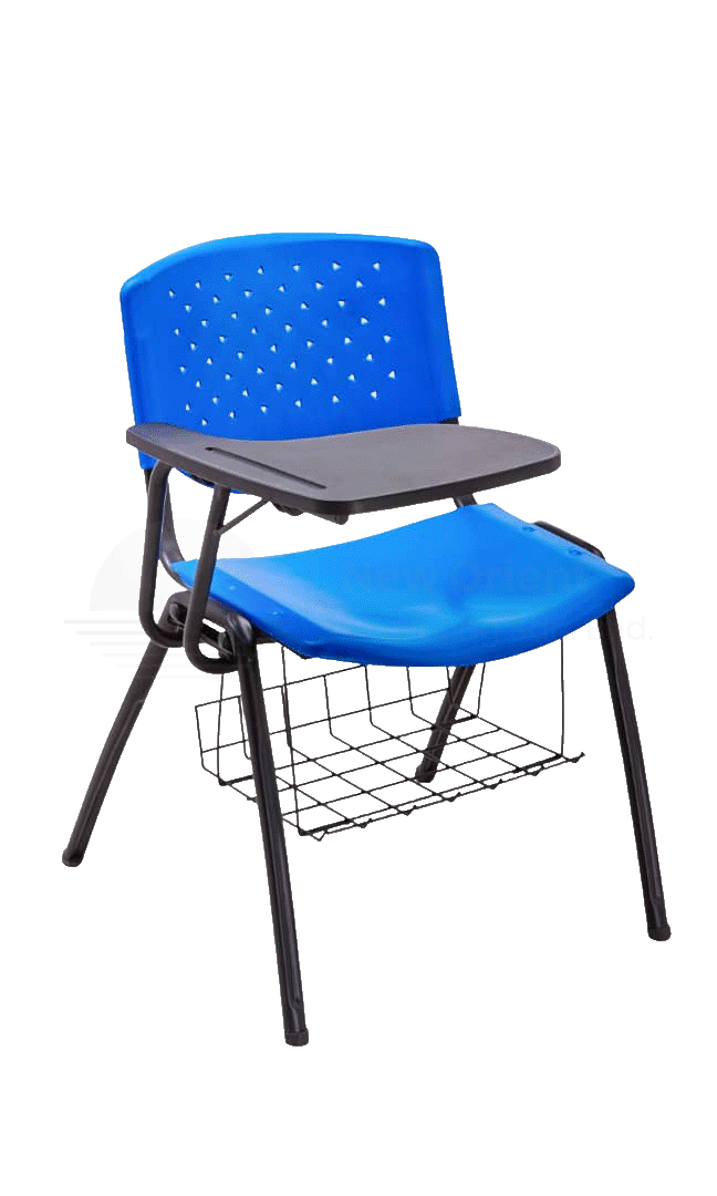 Student Chair with Table and Basket